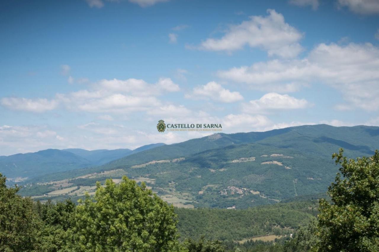 Вилла Castello Di Sarna Кьюзи-делла-Верна Экстерьер фото