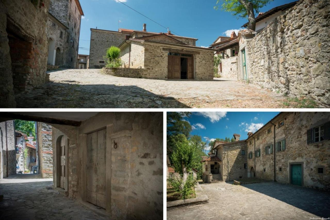 Вилла Castello Di Sarna Кьюзи-делла-Верна Экстерьер фото