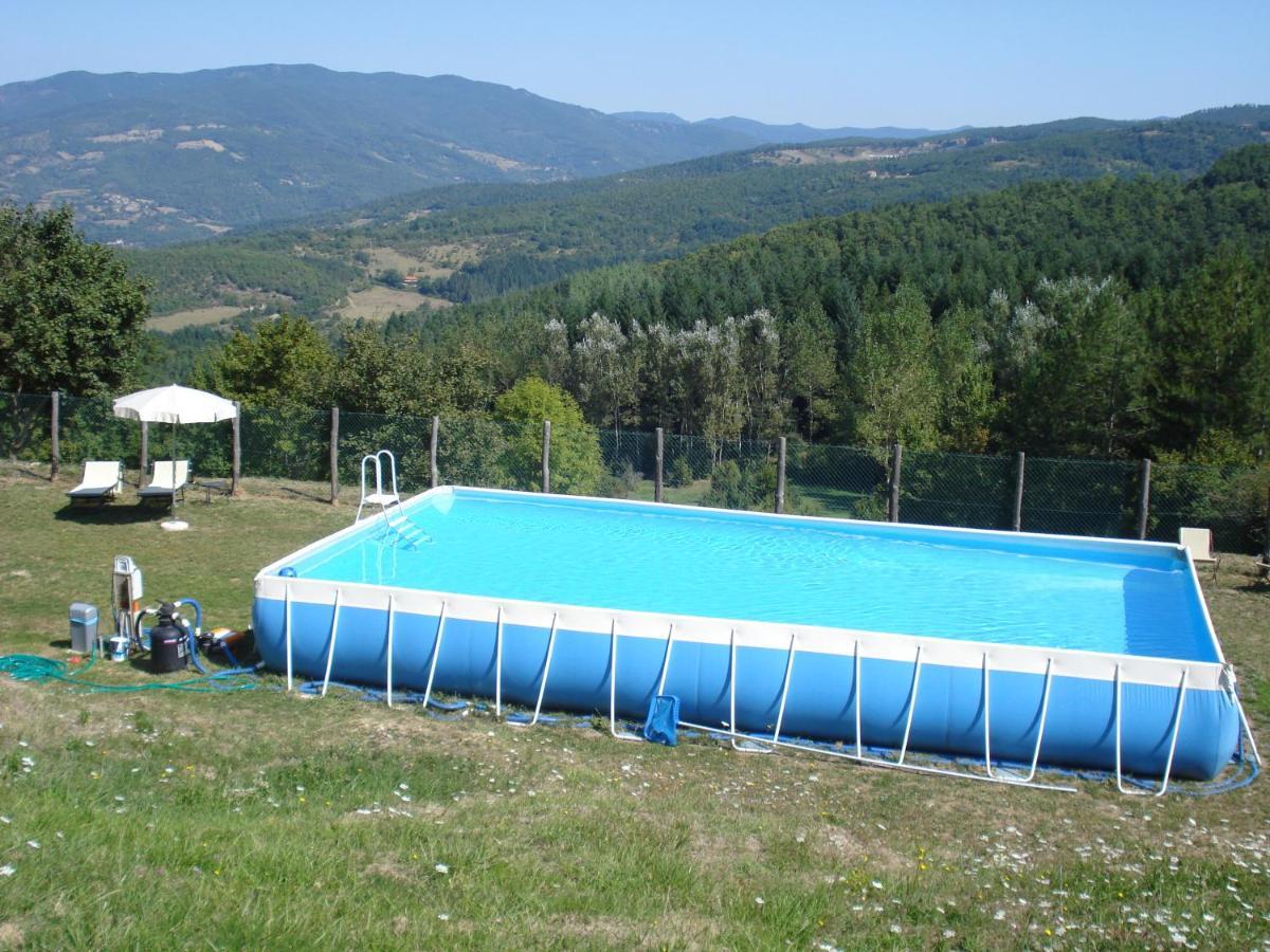 Вилла Castello Di Sarna Кьюзи-делла-Верна Экстерьер фото